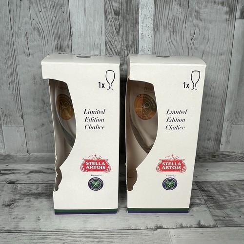 Stella artois chalice beer - 2x,
